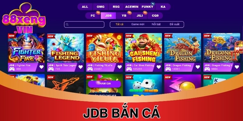 Điểm danh các thương hiệu cung cấp trò chơi bắn cá uy tín tại Xeng88