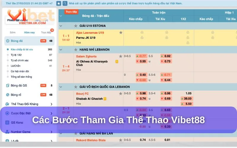 Truy cập Vibet88 đăng ký đơn giản, thuận tiện